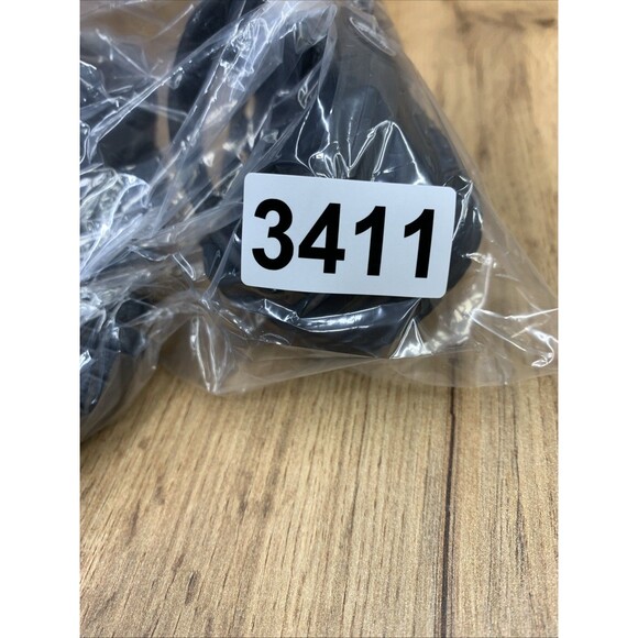 Crocs Classic Kid's US 1 Clogs Black Ankle Strap Round Toe Comfort Slip On Shoes - Picture 15 of 16